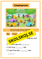 Häfte som tränar läsförståelse