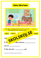 Häfte som tränar läsförståelse