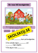 Häfte som tränar läsförståelse
