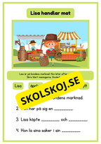 Häfte som tränar läsförståelse