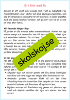 Hållbar utveckling årskurs 4 - 6