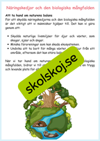 Hållbar utveckling årskurs 4 - 6