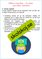 Hållbar utveckling årskurs 4 - 6