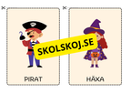 Halloween - Charader (20 kort)