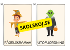 Halloween - Charader (20 kort)