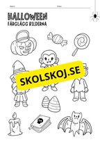 Halloween - Häfte - Förskoleklass - Årskurs 1