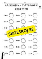 Halloween - Häfte - Förskoleklass - Årskurs 1