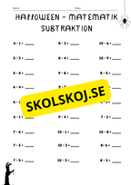 Halloween - Häfte - Förskoleklass - Årskurs 1
