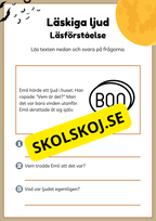 Lättläst läsförståelse - Halloween