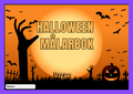 Halloween - Målarbok