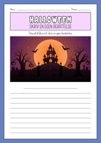 Halloween - Skriv en egen berättelse