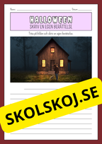 Halloween - Skriv en egen berättelse
