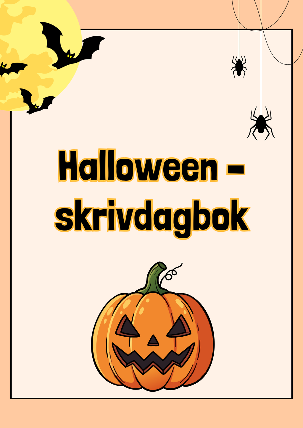 Halloween – skrivdagbok