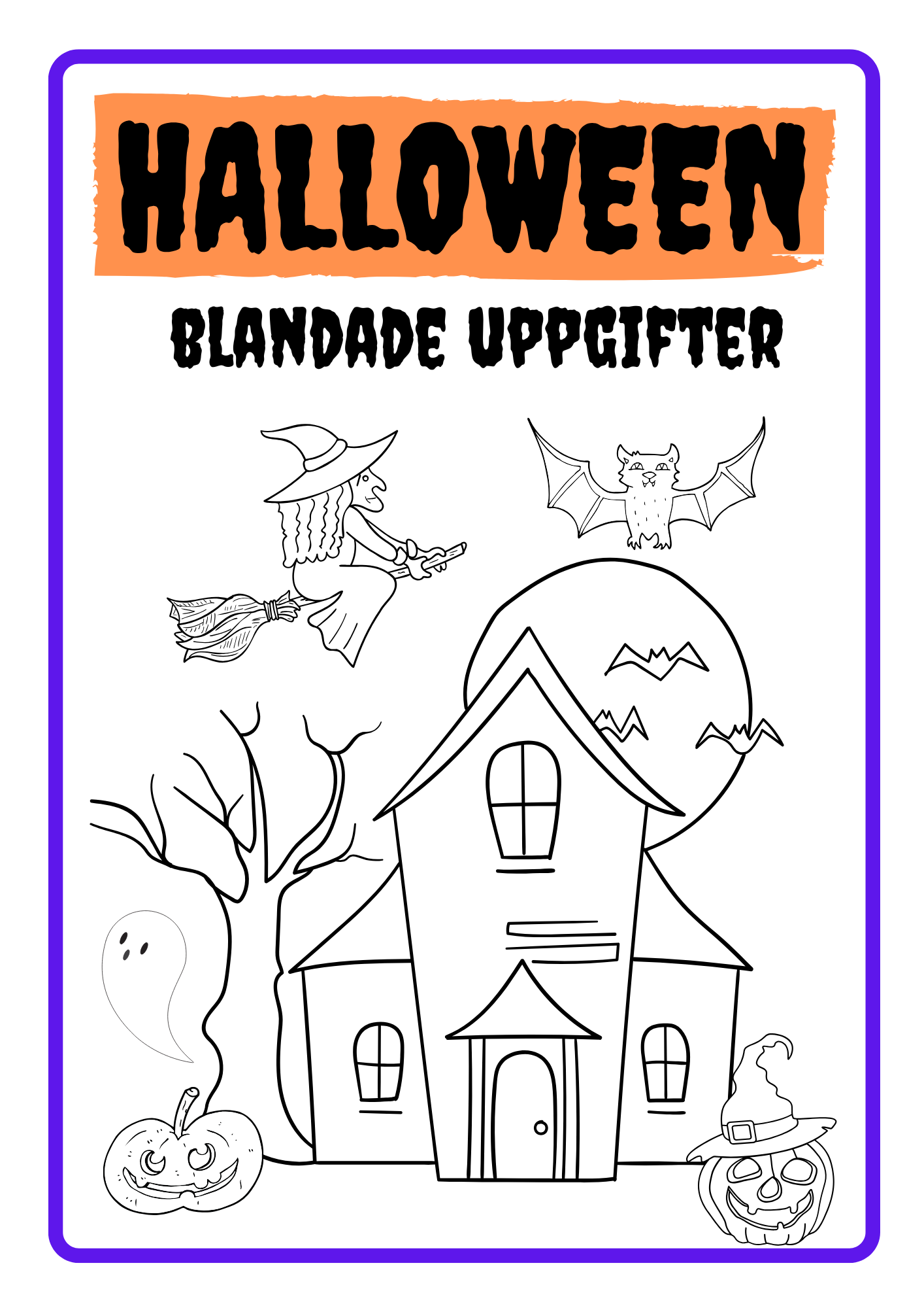 Halloween - Blandade uppgifter