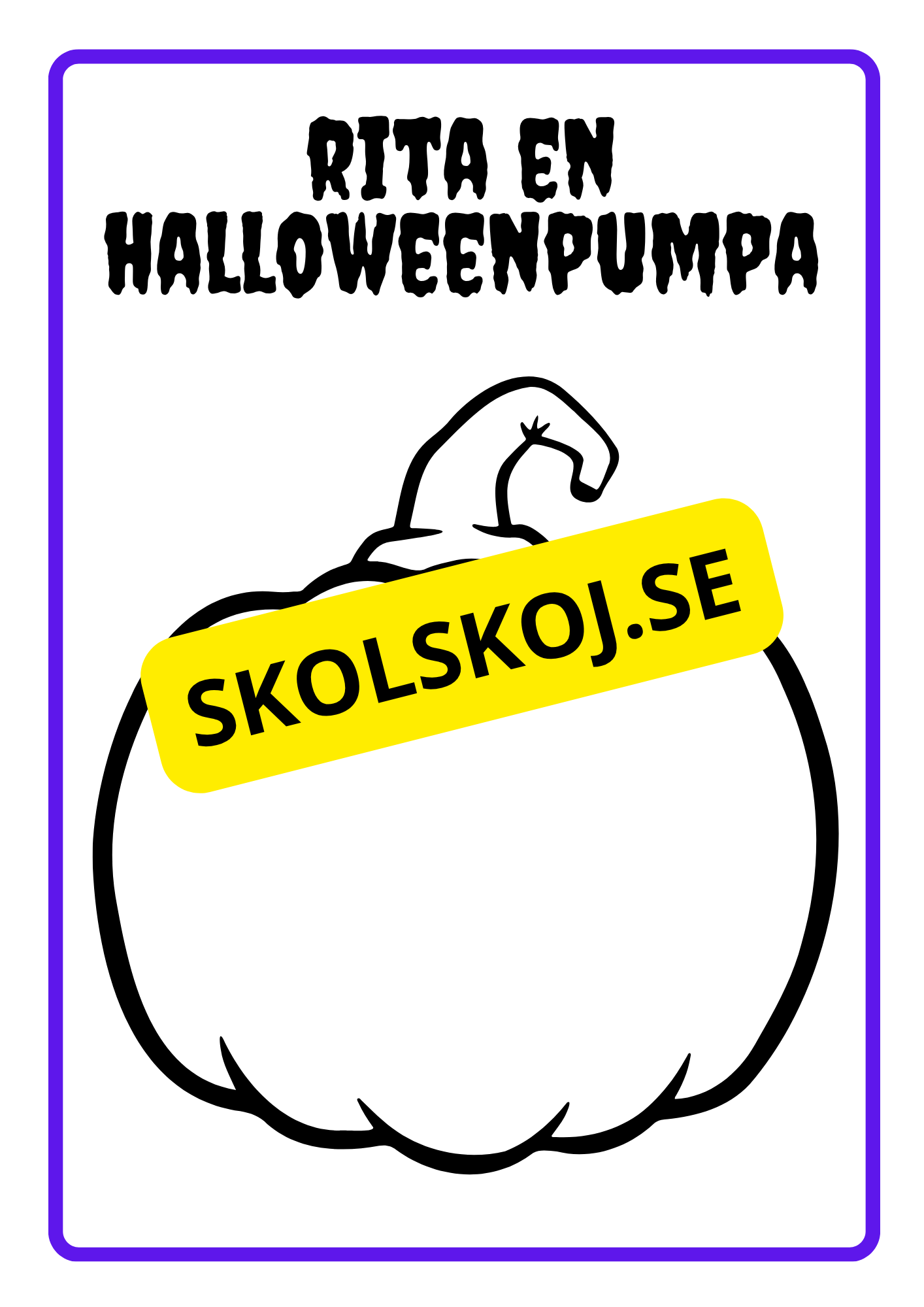 Halloween - Blandade uppgifter