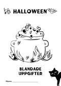 Halloween - Blandade uppgifter - Förskola - Årskurs 2