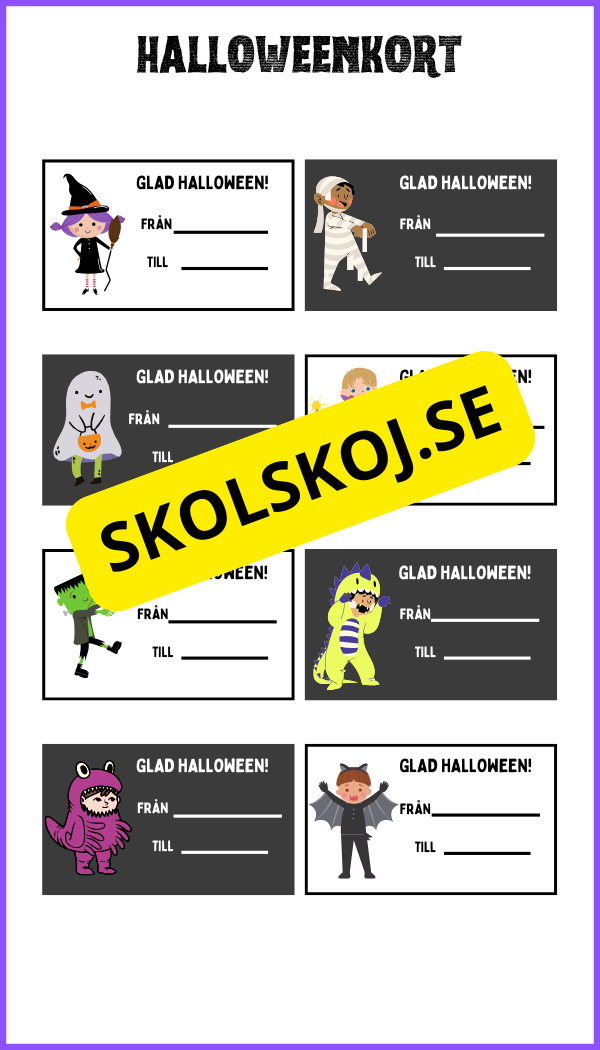 Halloweenkort
