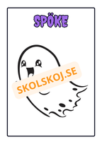 Målarbok - Halloween