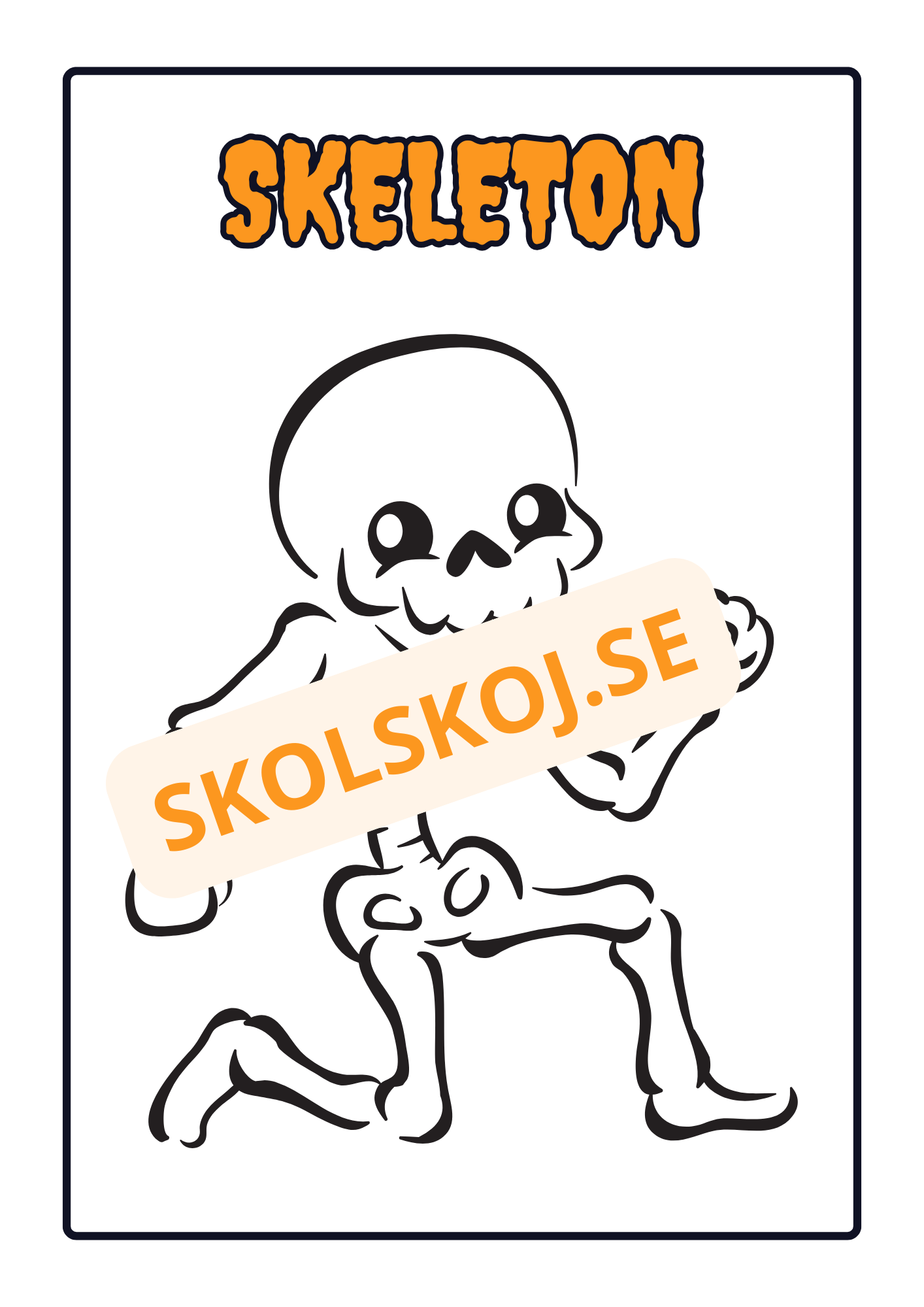 Målarbok - Halloween