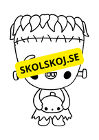 Halloween målarhäfte