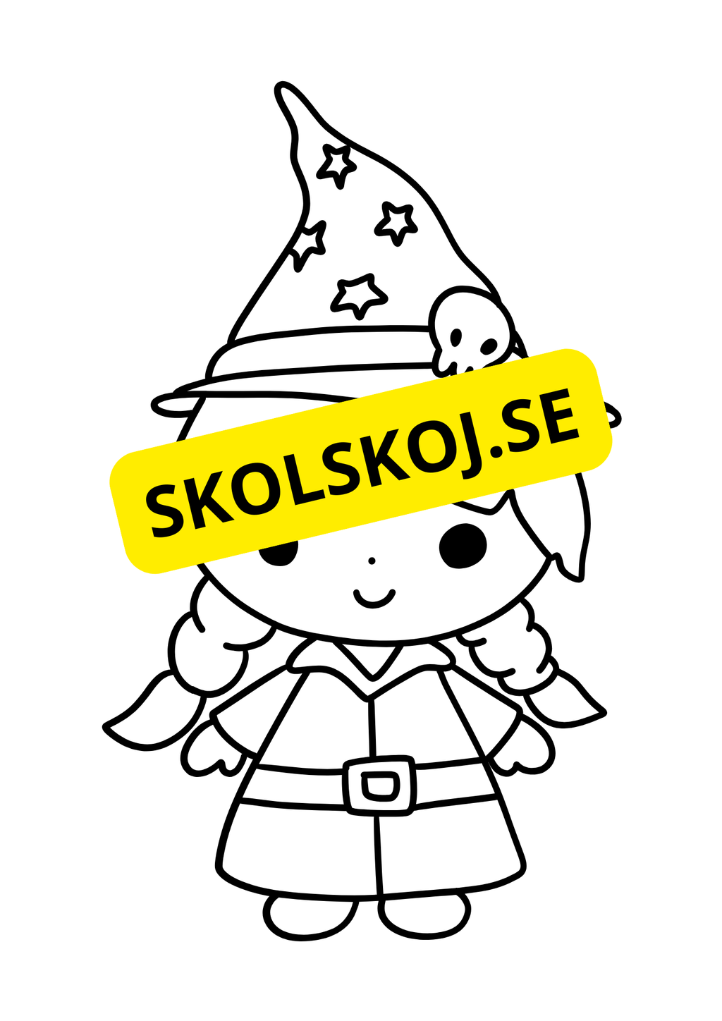 Halloween målarhäfte