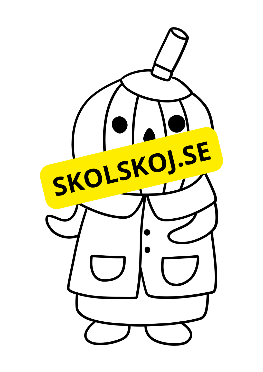 Halloween målarhäfte