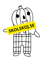 Halloween målarhäfte