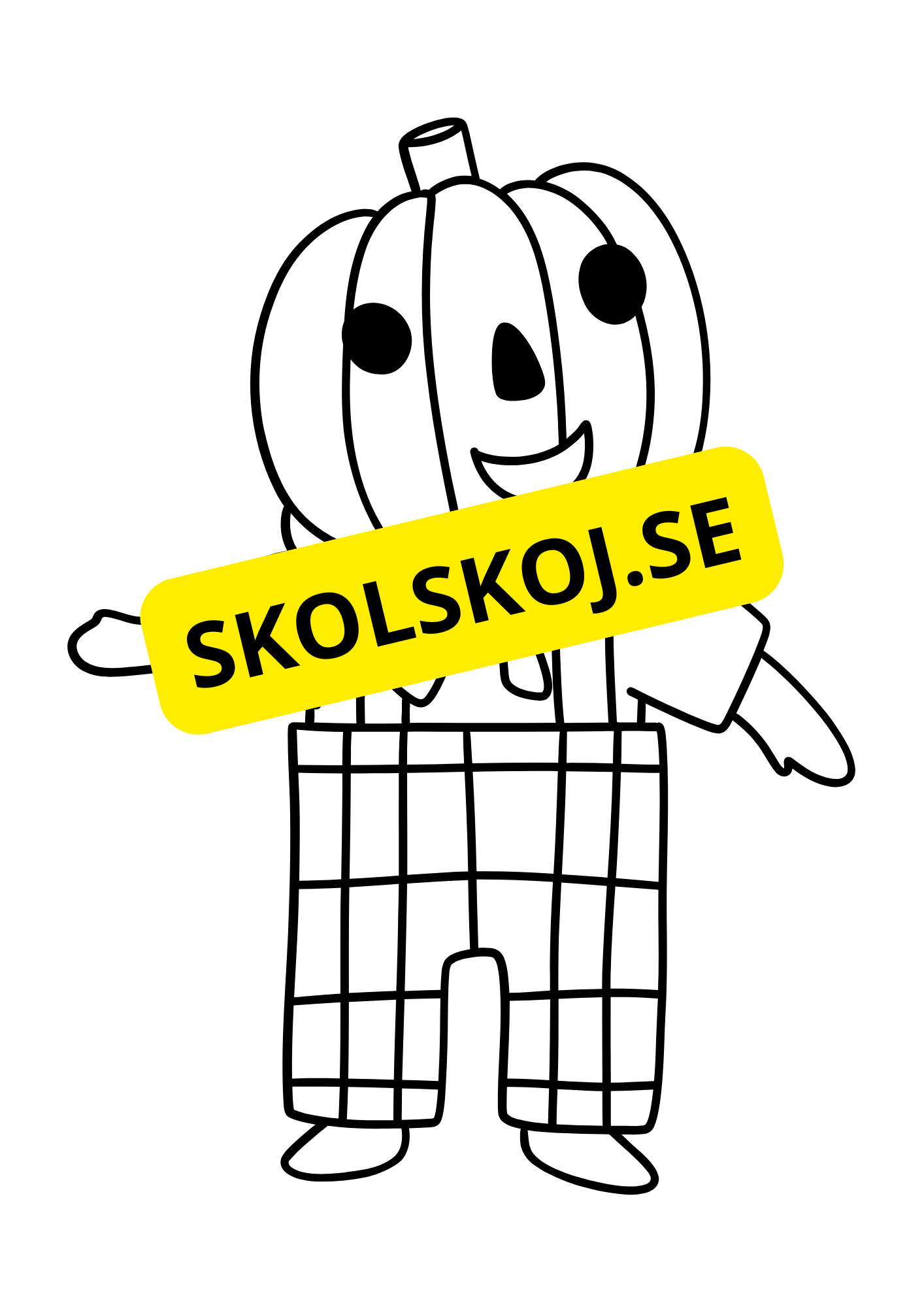 Halloween målarhäfte