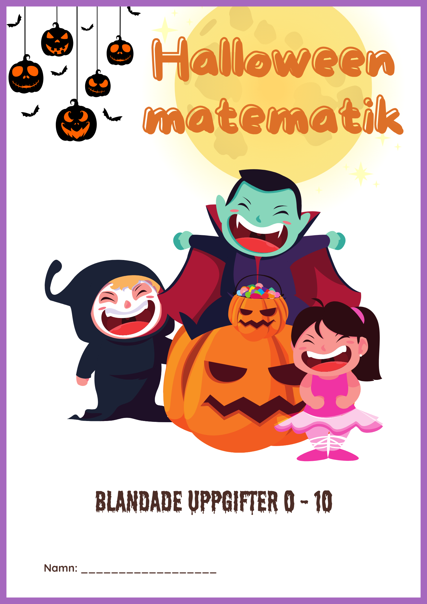 Halloween matematik 0 - 10