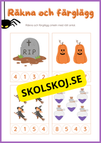 Halloween matematik 0 - 10