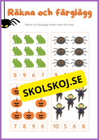 Halloween matematik 0 - 10