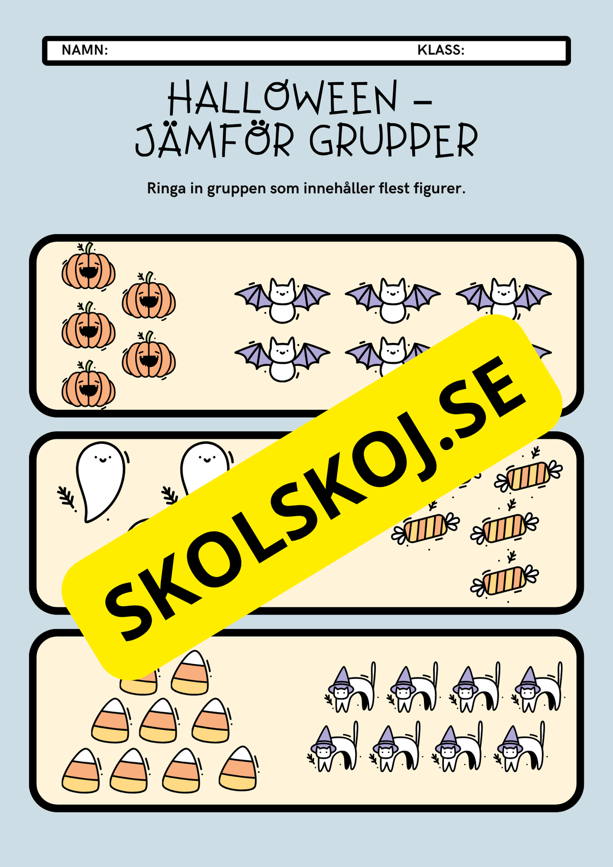 Halloweenmatematik