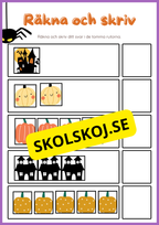 Halloween matematik 0 - 10