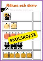 Halloween matematik 0 - 10