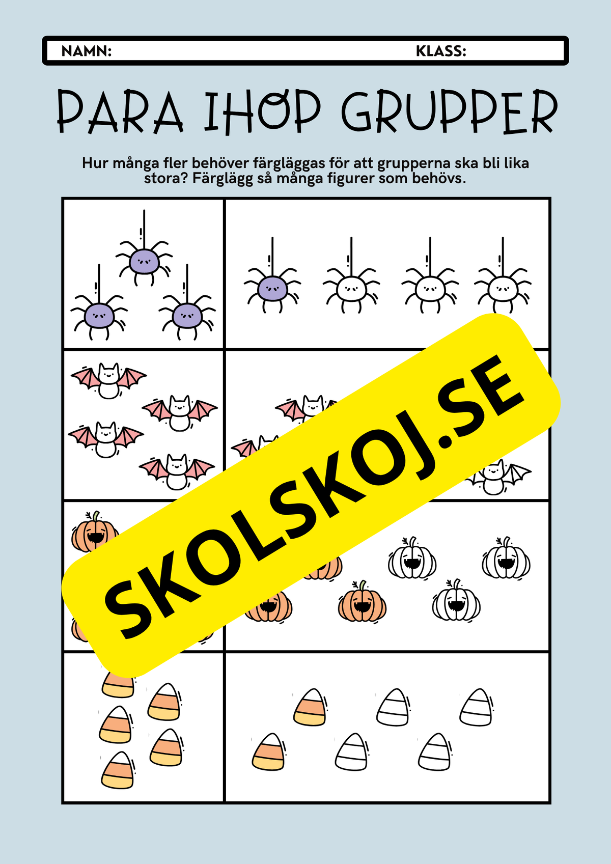 Halloweenmatematik