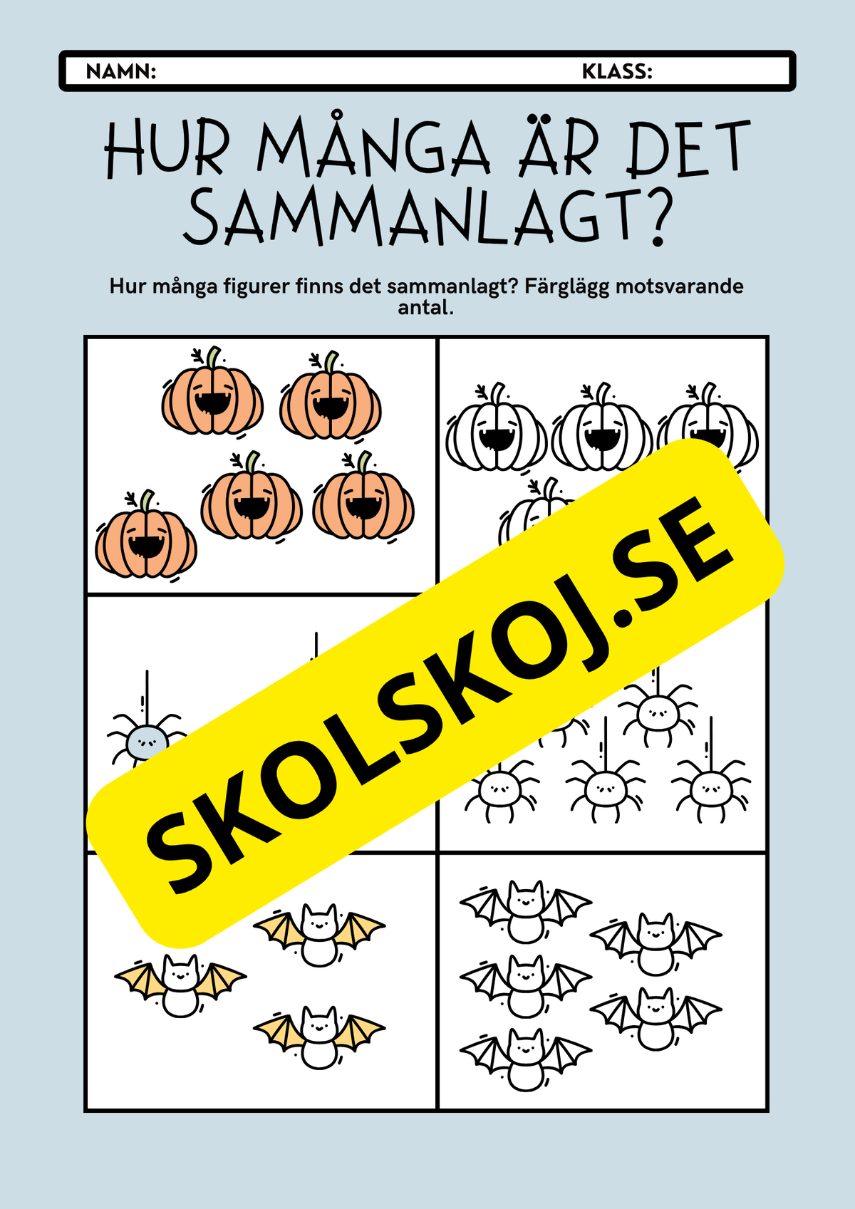 Halloweenmatematik