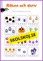 Halloween matematik 0 - 10