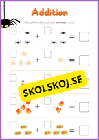 Halloween matematik 0 - 10