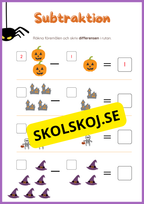 Halloween matematik 0 - 10