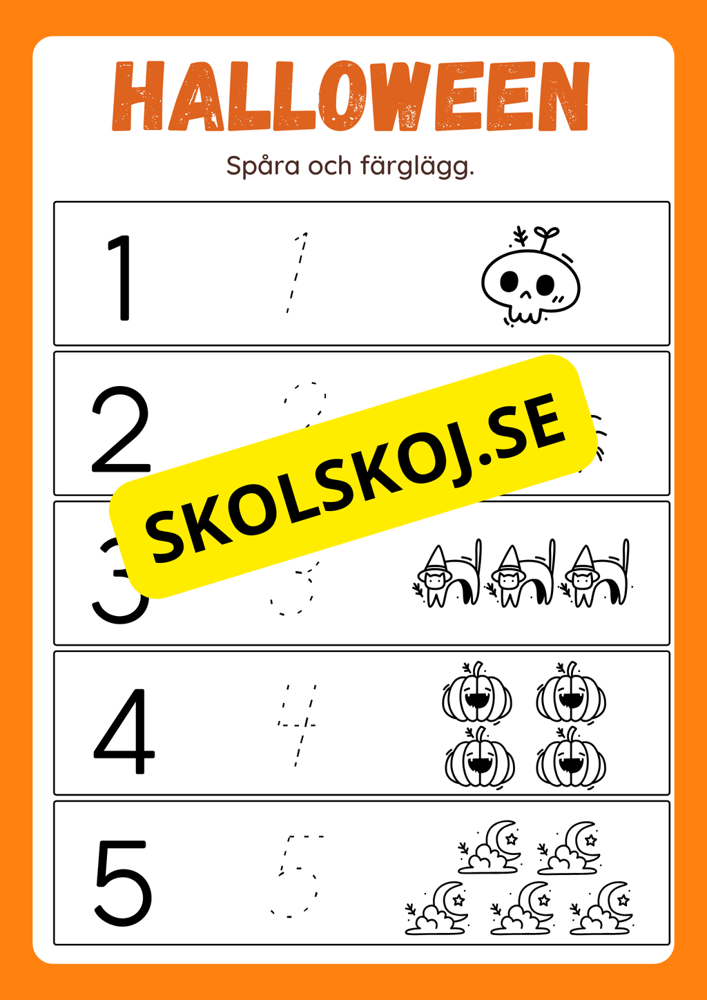 Halloween matematik