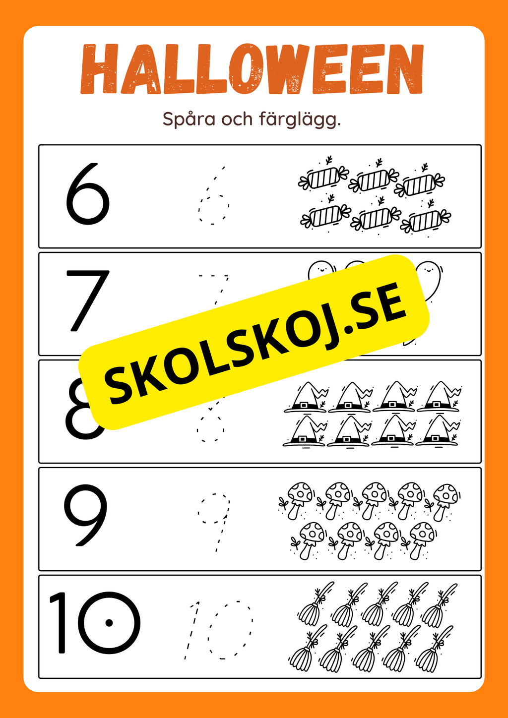 Halloween matematik
