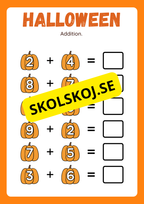 Halloween matematik
