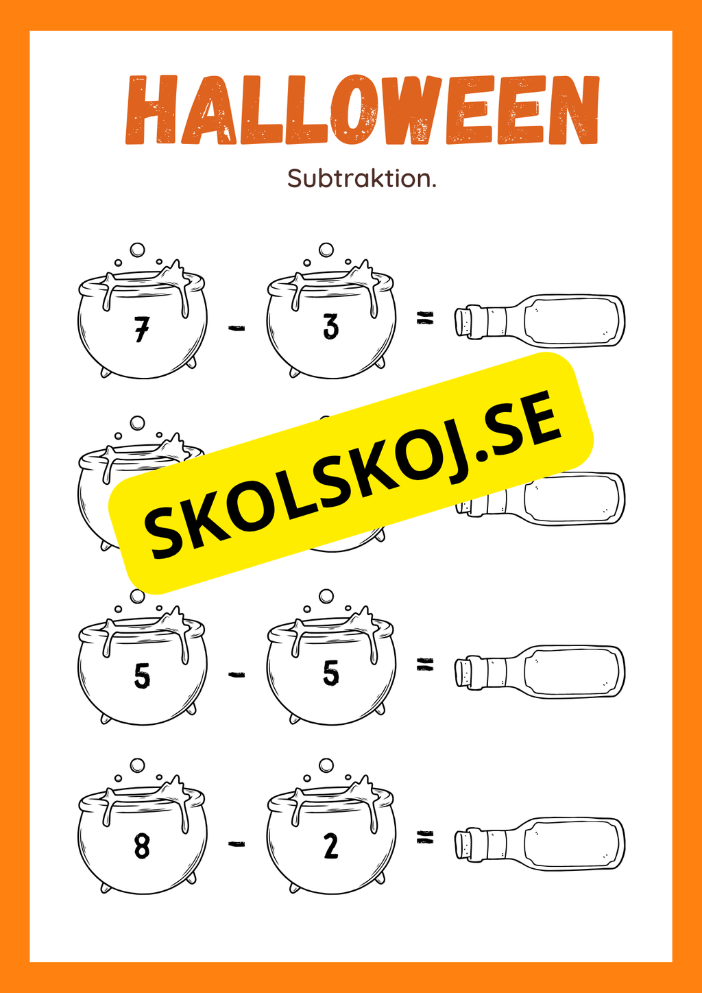 Halloween matematik