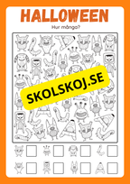 Halloween matematik