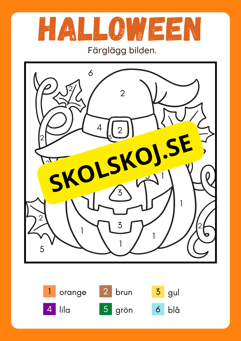 Halloween matematik