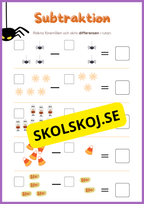 Halloween matematik 0 - 10