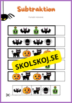 Halloween matematik 0 - 10