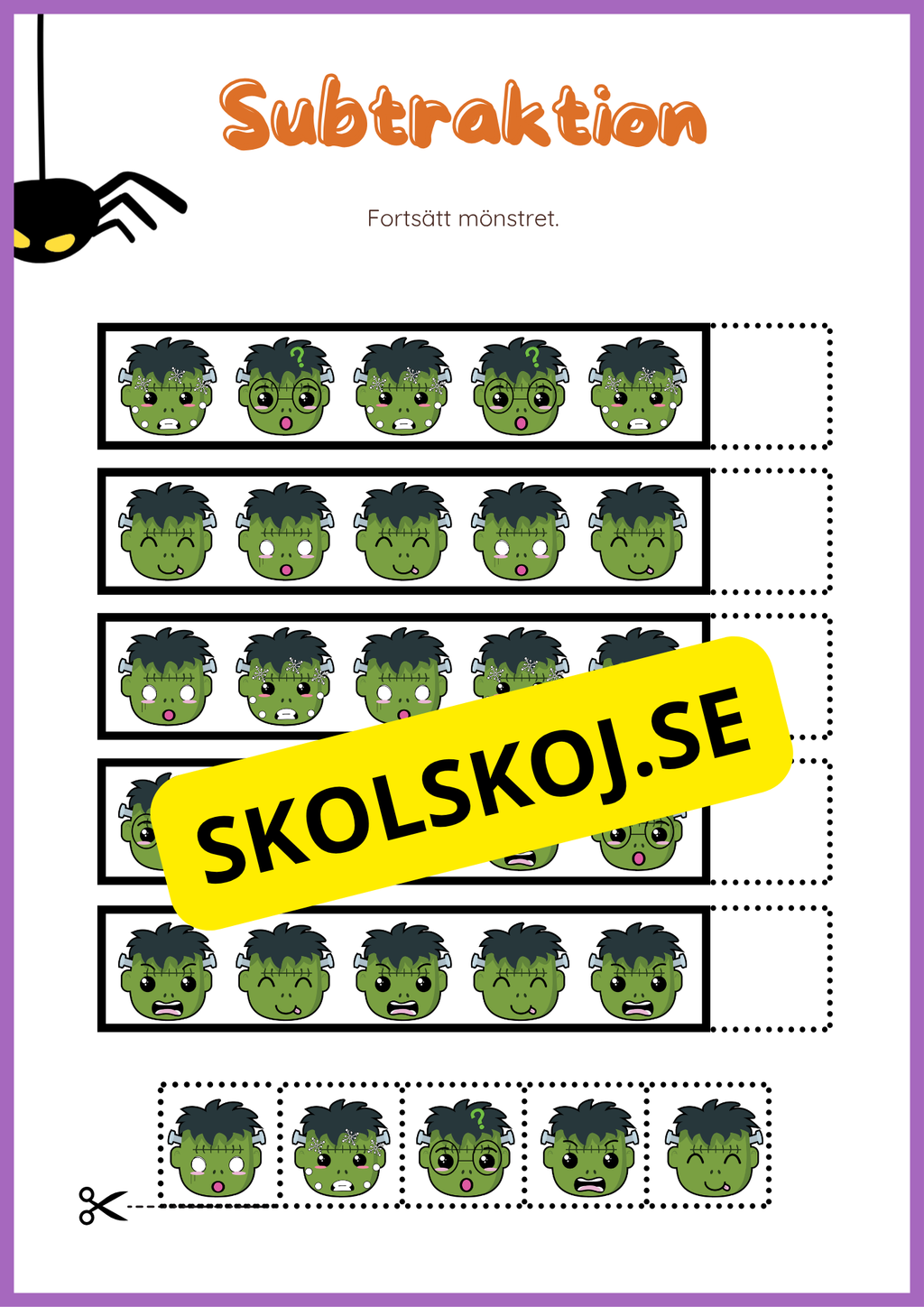 Halloween matematik 0 - 10