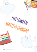 Halloween mattekluringar