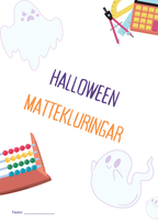 Halloween mattekluringar